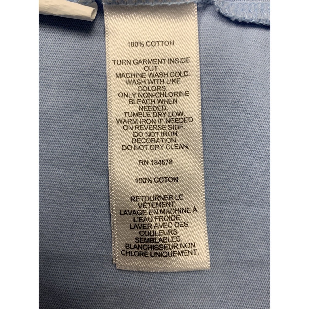 Vineyard Vines Shirt Mens XL Light Blue ORC Fishing Boat Pocket T-Shirt XL - Picture 8 of 9
